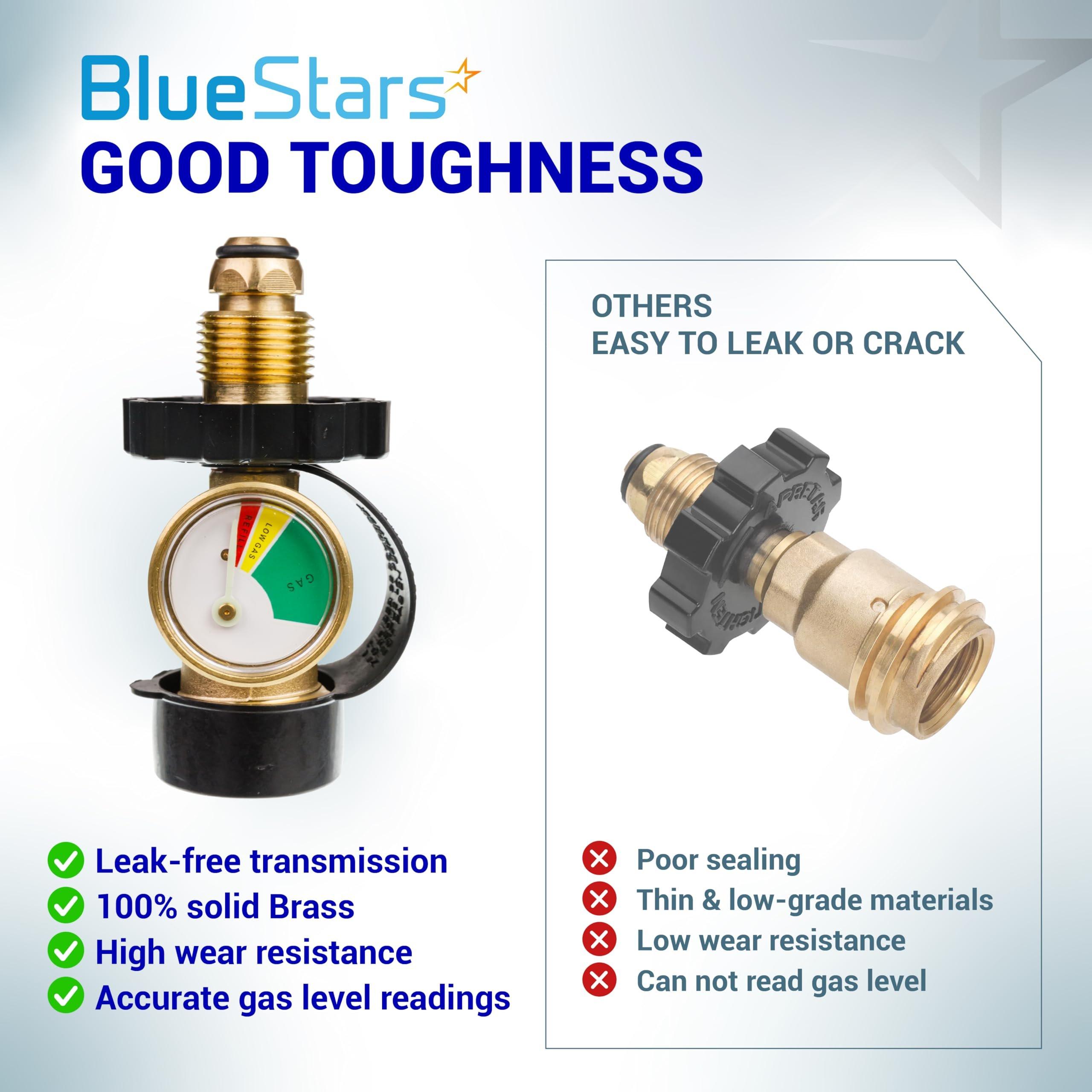[Lifetime Warranty] 100 lb Propane Tank Adapter, POL Propane Gauge for 100 lb Propane Tank, Converts POL LP Tank Service Valve to QCC1/Type 1 - Old to New Connection Type image 6