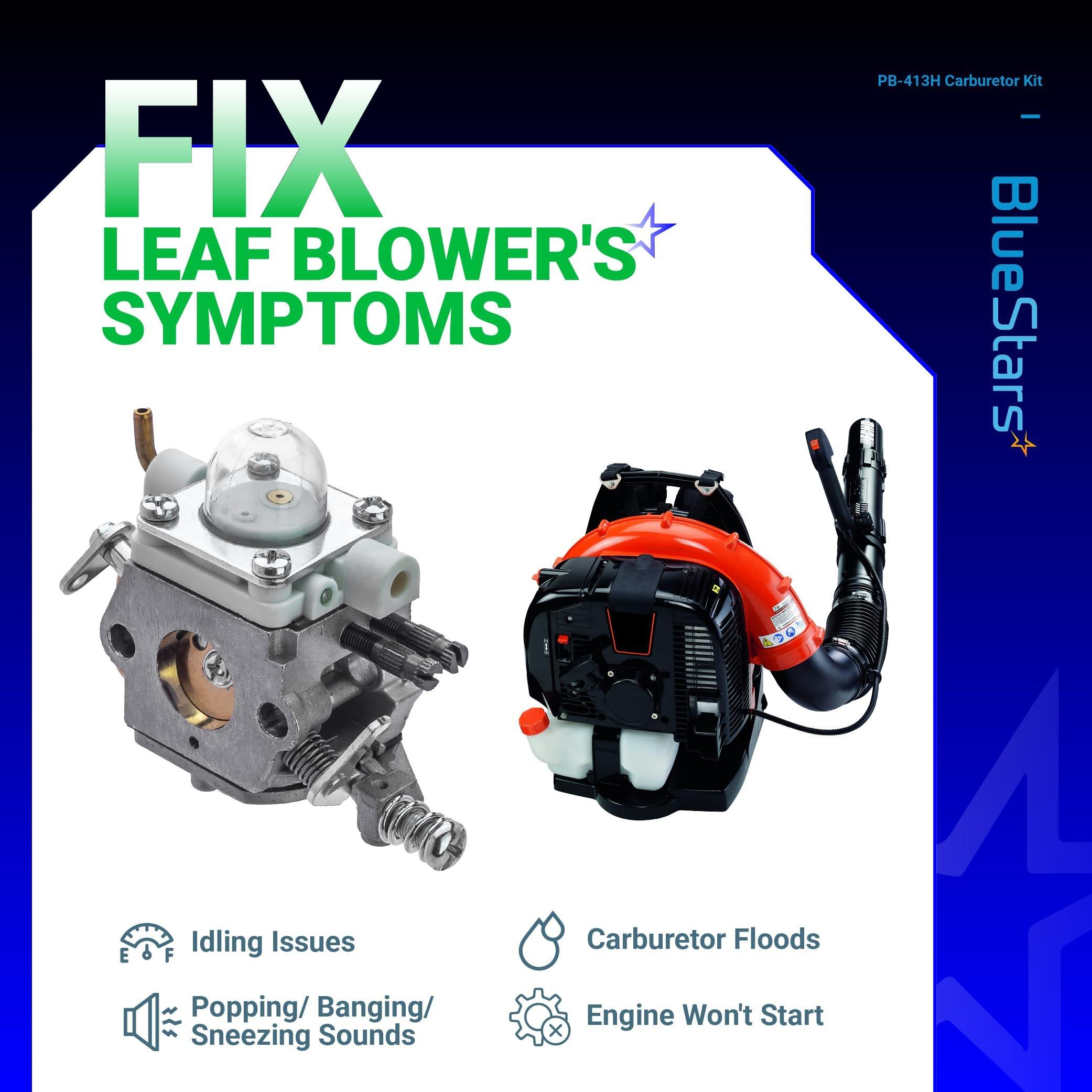 [Lifetime Warranty] PB-580T Carburetor with Air Filter Spark Plug Gasket Fuel Line Tune Up Kit image 6