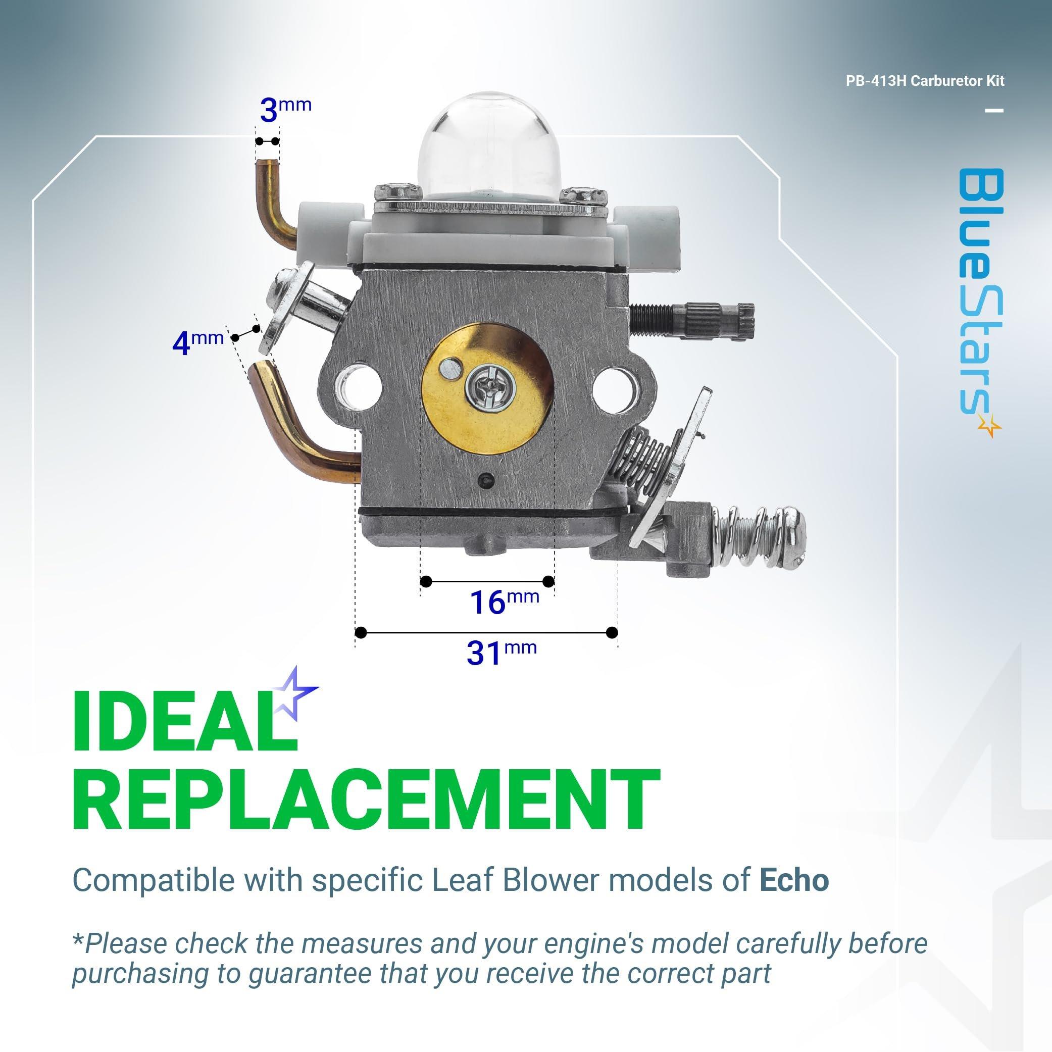 [Lifetime Warranty] PB-580T Carburetor with Air Filter Spark Plug Gasket Fuel Line Tune Up Kit image 4