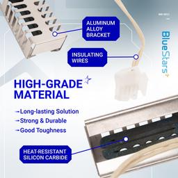 [Lifetime Warranty] WB13K21 Gas Range Oven Igniter - Compatible with GE Samsung Hotpoint Kenmore - Replaces Norton-501a 5303935066 WB2X9998 IG9998 DG94-00520A AP2020569 WB13T10045 thumbnail 2