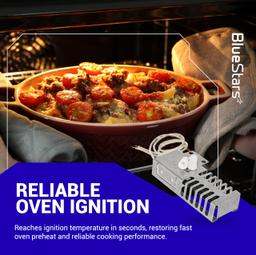 [Lifetime Warranty] 318177710 Gas Range Oven Igniter - Compatible with Frigidaire Kenmore GE Hotpoint Roper Tappan Gas Range - Replaces 5303935066 AR5066 12400035 7318177710 316428600 5303308452 thumbnail 2