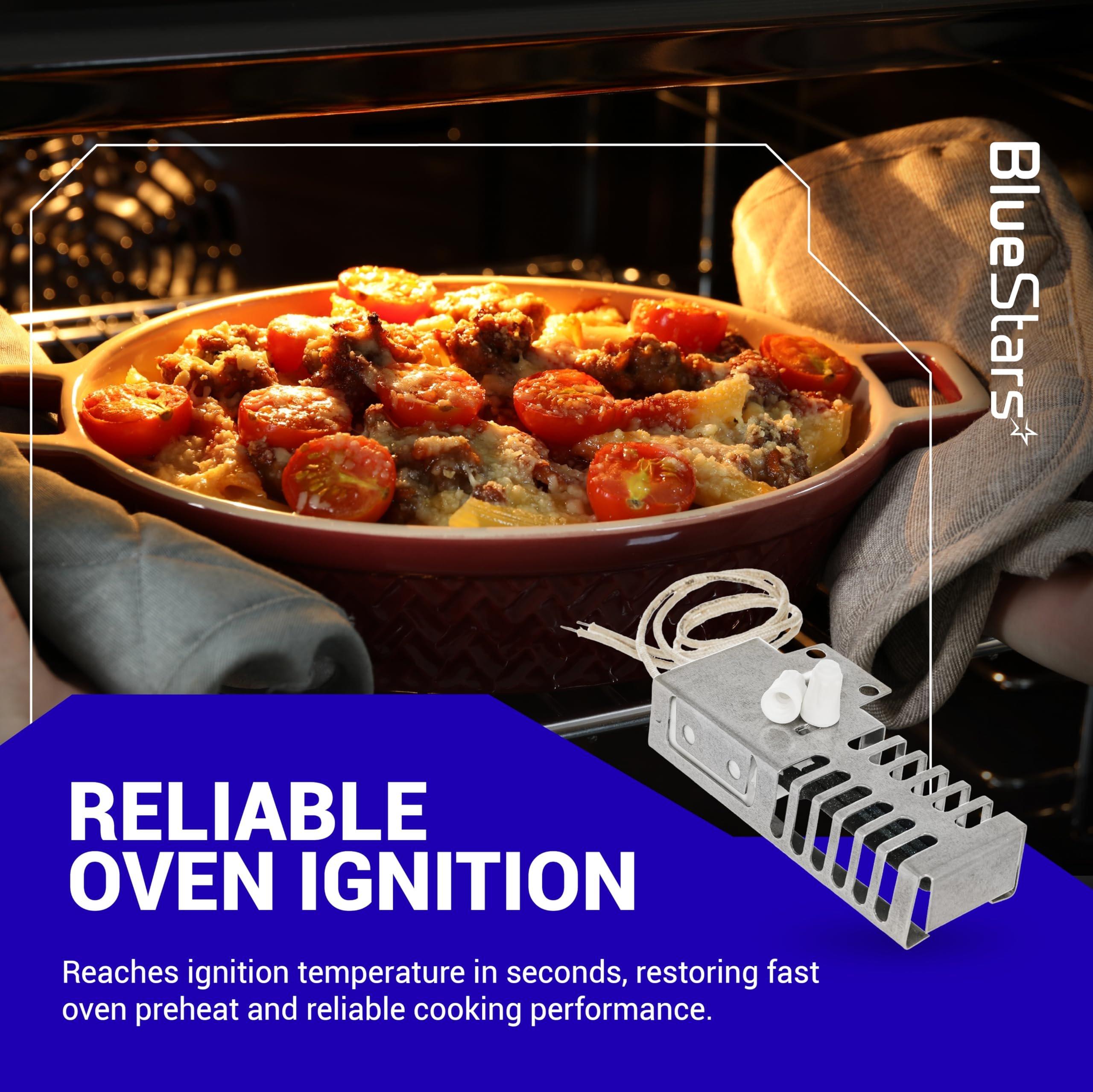 [Lifetime Warranty] 318177710 Gas Range Oven Igniter - Compatible with Frigidaire Kenmore GE Hotpoint Roper Tappan Gas Range - Replaces 5303935066 AR5066 12400035 7318177710 316428600 5303308452 image 2