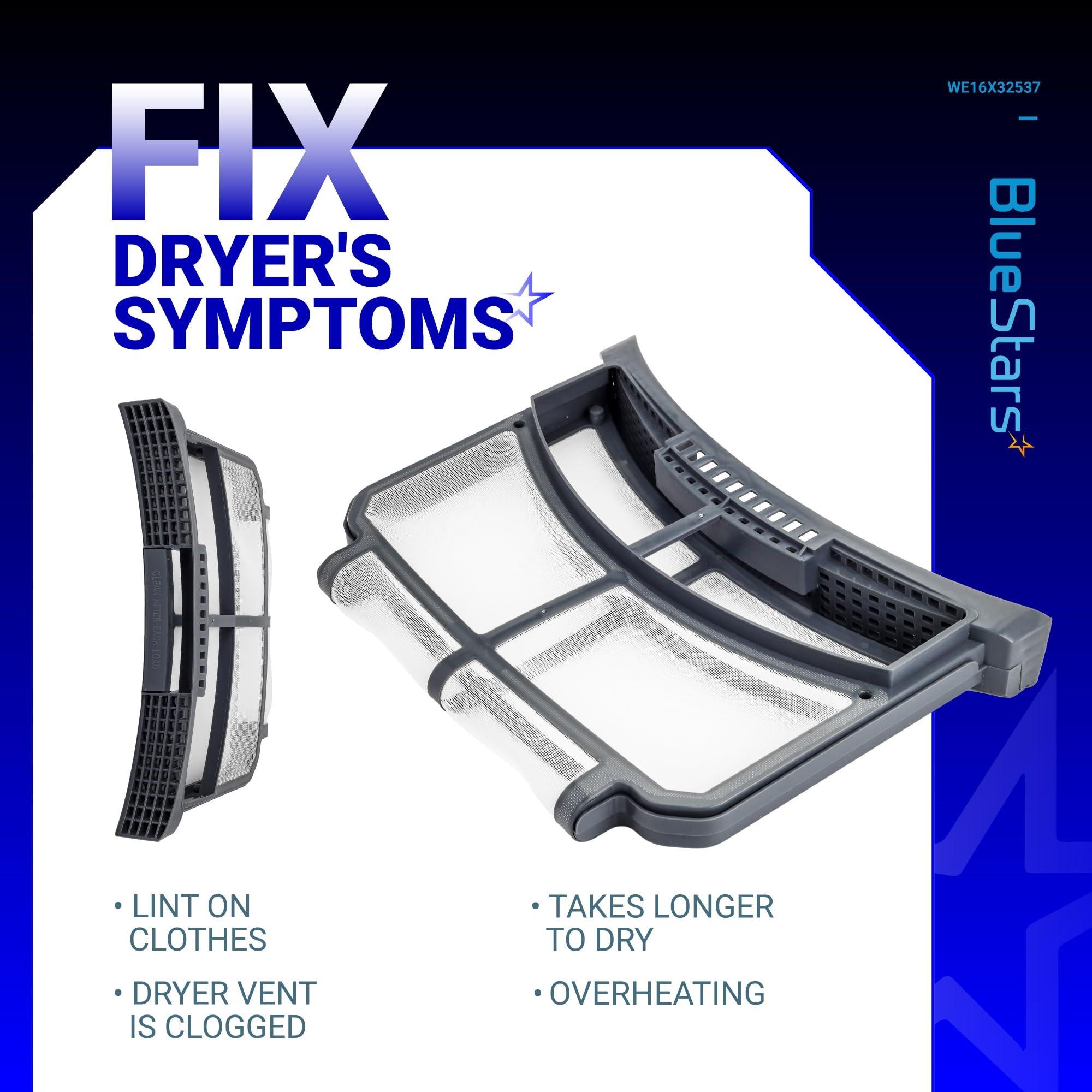 [Lifetime Warranty] WE16X32537 Dryer Lint Filter Trap Screen - Compatible with GE Dryer models GFD55ESMN0DG GFD55ESMN0WW GFD55ESMN1DG - Replaces WE16X29597 AP7205579 4977656 PS12743423 image 4