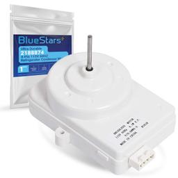 [Lifetime Warranty] 2188874 4-Pin 115V 60HZ Refrigerator Condenser Motor - Compatible with Whirlpool Kenmore KitchenAid Refrigerators - Replaces 2188875 WP2188874 PS11739140 AP6006075 thumbnail 0