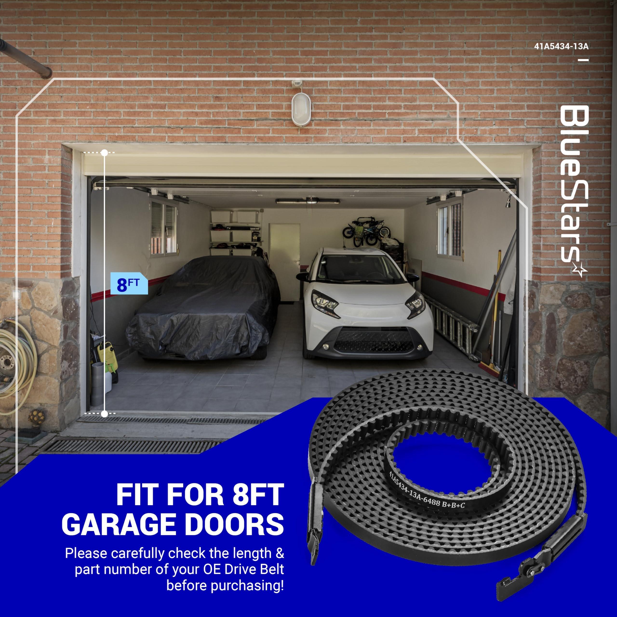 [Lifetime Warranty] 41A5434-13A Garage Door Opener Belt 257" / 41A5434-13 Drive Belt for 8ft Doors image 4