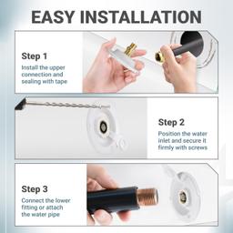 [Lifetime Warranty] RV City Water Inlet with Check Valve  - 3/4" NH Female to 1/2" NPT Male - Includes Screws & Teflon Tape thumbnail 6