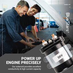 [Lifetime Warranty] 20468G1 36V Golf Cart Solenoid 4-Terminal - Compatible with 1988-2005 Club Car DS Columbia EZGO Yamaha G4 G8 G9 G11 G16 Electric thumbnail 4