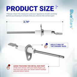 [Lifetime Warranty] 025-37499-000 Gas Furnace Flame Sensor thumbnail 2