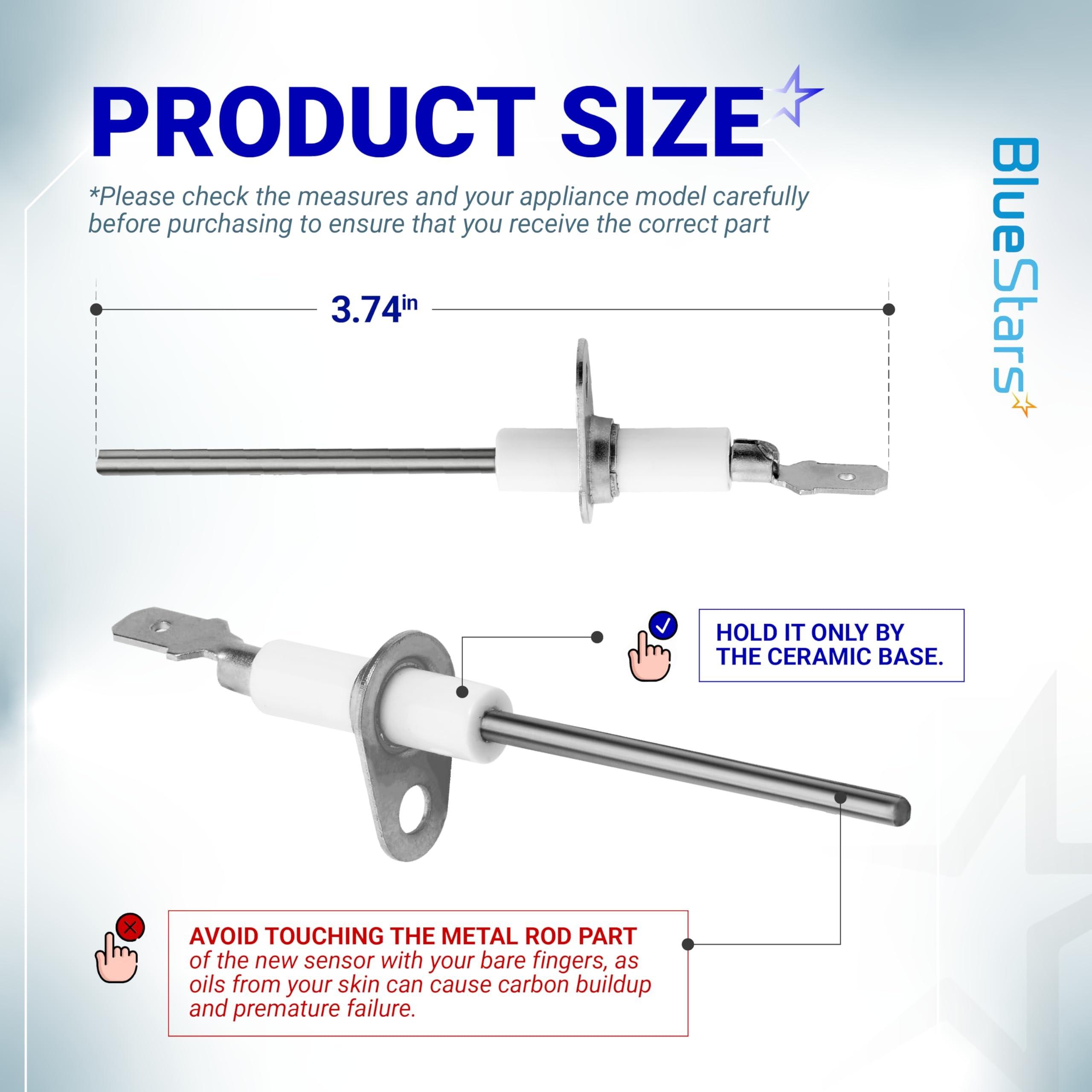 [Lifetime Warranty] 025-37499-000 Gas Furnace Flame Sensor image 2