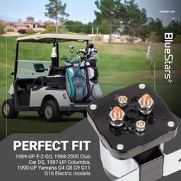 [Lifetime Warranty] 20468G1 36V Golf Cart Solenoid 4-Terminal - Compatible with 1988-2005 Club Car DS Columbia EZGO Yamaha G4 G8 G9 G11 G16 Electric thumbnail 3