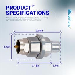 [Lifetime Warranty] F273699 Propane Fuel Filter - Compatible with F273702 F232000 F274800 F23203 thumbnail 2