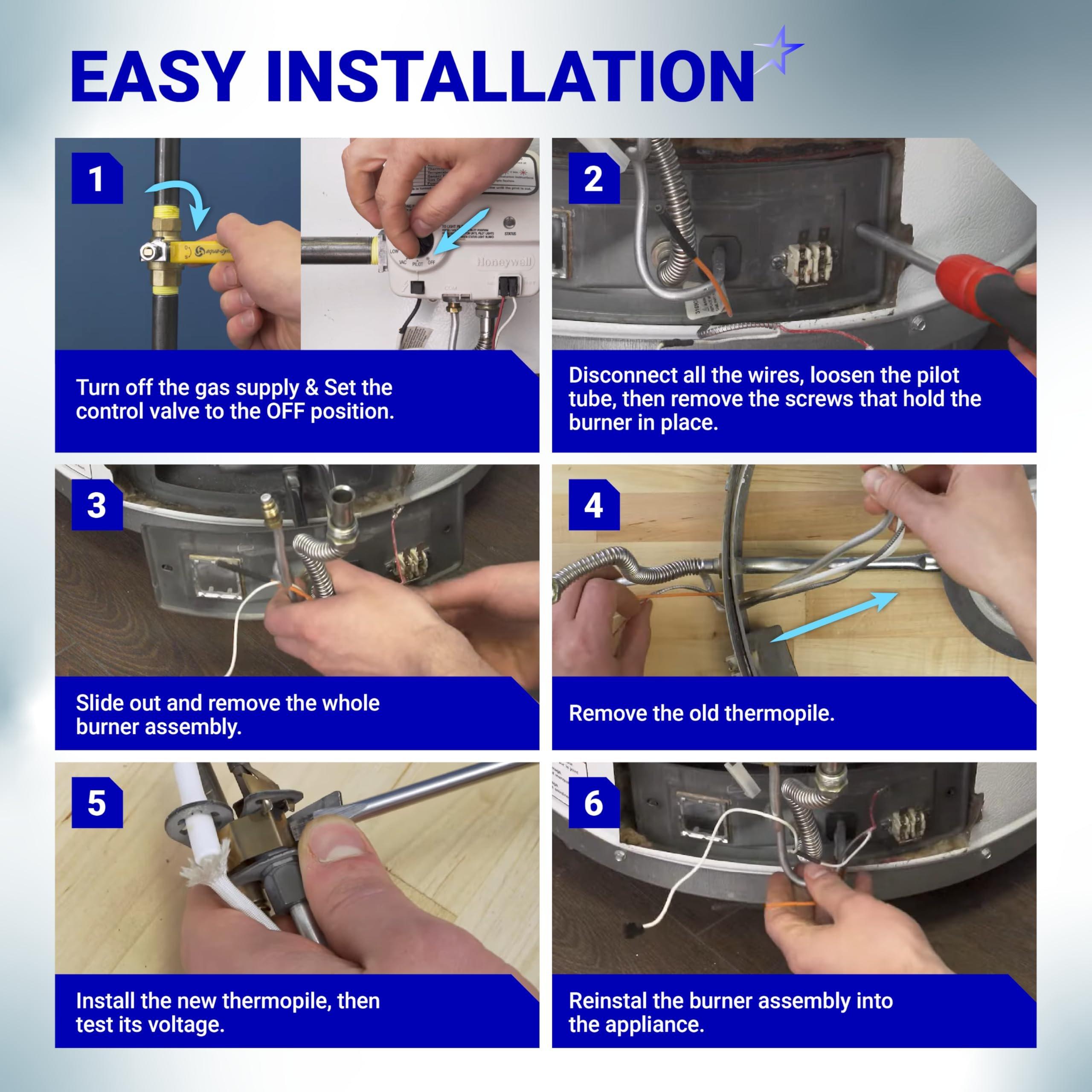 [Lifetime Warranty] Q313A 071515 Thermopile 750 Millivolt image 7