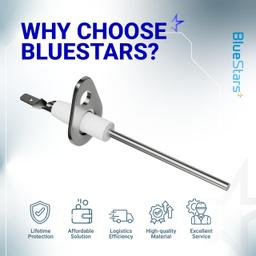 Upgraded Replacement 0130F00010 Compatible with Goodman Furnace Flame Sensor B11726-06 (3 Pack) thumbnail 8