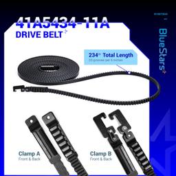 [Lifetime Warranty] 41A5434-11A Garage Door Opener Belt thumbnail 2