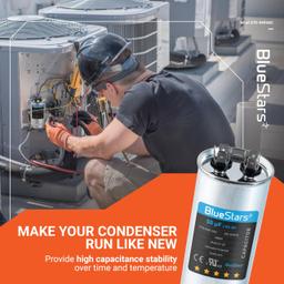 [Lifetime Warranty] 50 uF MFD Â±5% 370/440 VAC CBB65 Motor Run Round Capacitor thumbnail 6