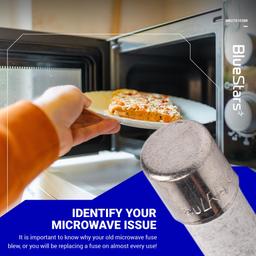 [Lifetime Warranty] Microwave Fuse 20A Ceramic Fuse 20 Amp 250V Slow-Blow - Compatible and Universal Replacement for WB27X10388 GE Whirlpool Kenmore and Other Microwave Ovens - Pack of 5 thumbnail 3