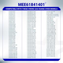 [Lifetime Warranty] MEE61841401 Range Oven Igniter - Compatible with LG Gas Range models LRG LSS LDG LSG LTG - Replaces AP5214765 1599783 AH3535362 EA3535362 MEE61841403 PS3535362 and more thumbnail 6