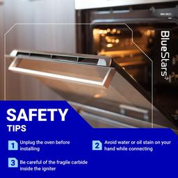 [Lifetime Warranty] WB13K21 Gas Range Oven Igniter - Compatible with GE Samsung Hotpoint Kenmore - Replaces Norton-501a 5303935066 WB2X9998 IG9998 DG94-00520A AP2020569 WB13T10045 thumbnail 5