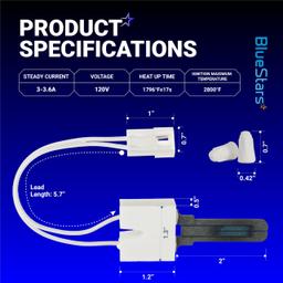 DC47-00022A Dryer Igniter thumbnail 1