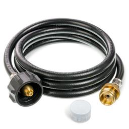 [Lifetime Warranty] 6FT Propane Hose Adapter 1lb to 20lb - Gas Hose thumbnail 0
