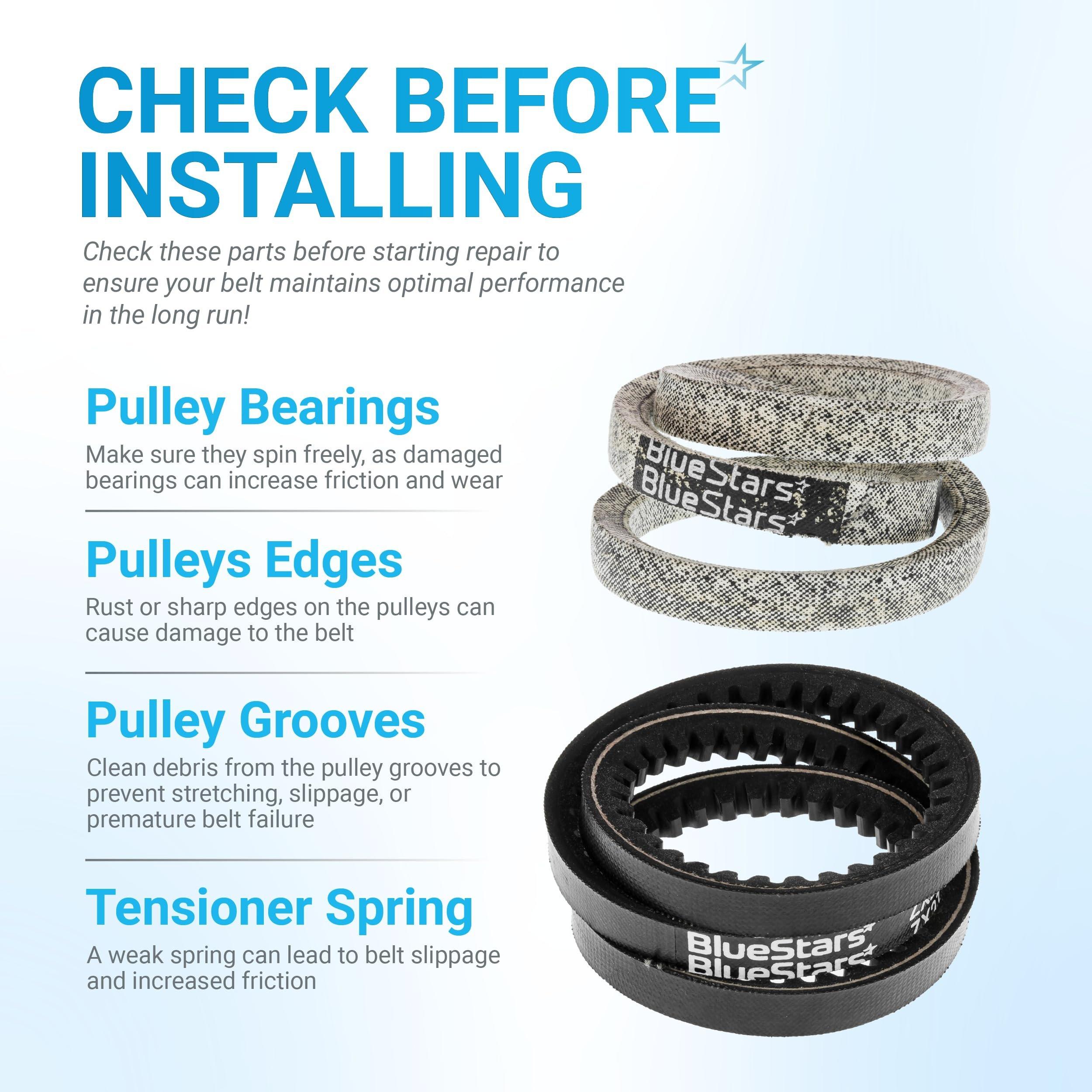 [Lifetime Warranty] 954-04013 & 954-04014 Auger Drive Belt Replacement image 8