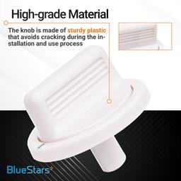 [Lifetime Warranty] WE01X10160 Timer Knob - Compatible with GE Washers/Dryers - Replaces AP3207448 PS755794 WE01X10069 - Pack of 2 thumbnail 3