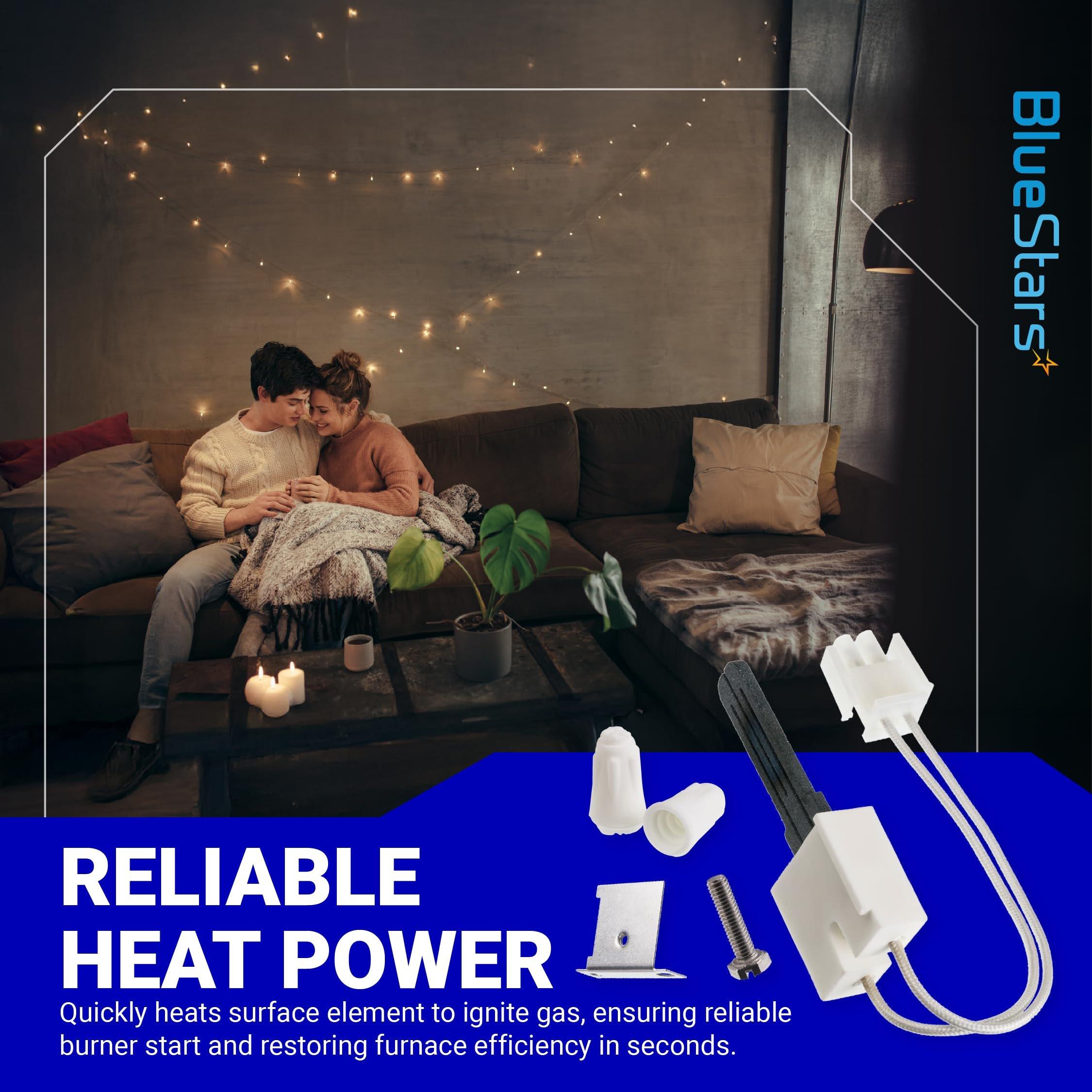 [Lifetime Warranty] B1401018 Furnace Igniter Hot Surface Ignitor - Compatible with Goodman Amana Janitrol Furnace image 2