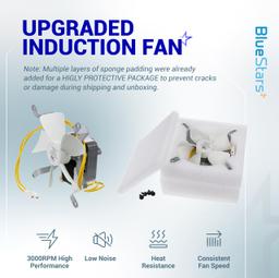 [Lifetime Warranty] 3000RPM Grill Induction Fan Kit Replacement, AC120V 60Hz OEM Combustion Fan, IFRP01 thumbnail 4