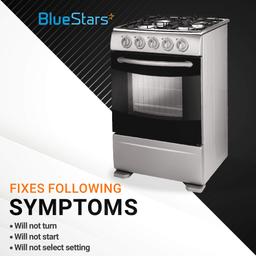 [Lifetime Warranty] DG64-00472A DG64-00347A Samsung Stove Knobs - Compatible with Samsung Range Ovens NX58F5500SS FX510BGS FX710BGS - Replaces PS10058981 AP5949480 - Pack of 5 thumbnail 3