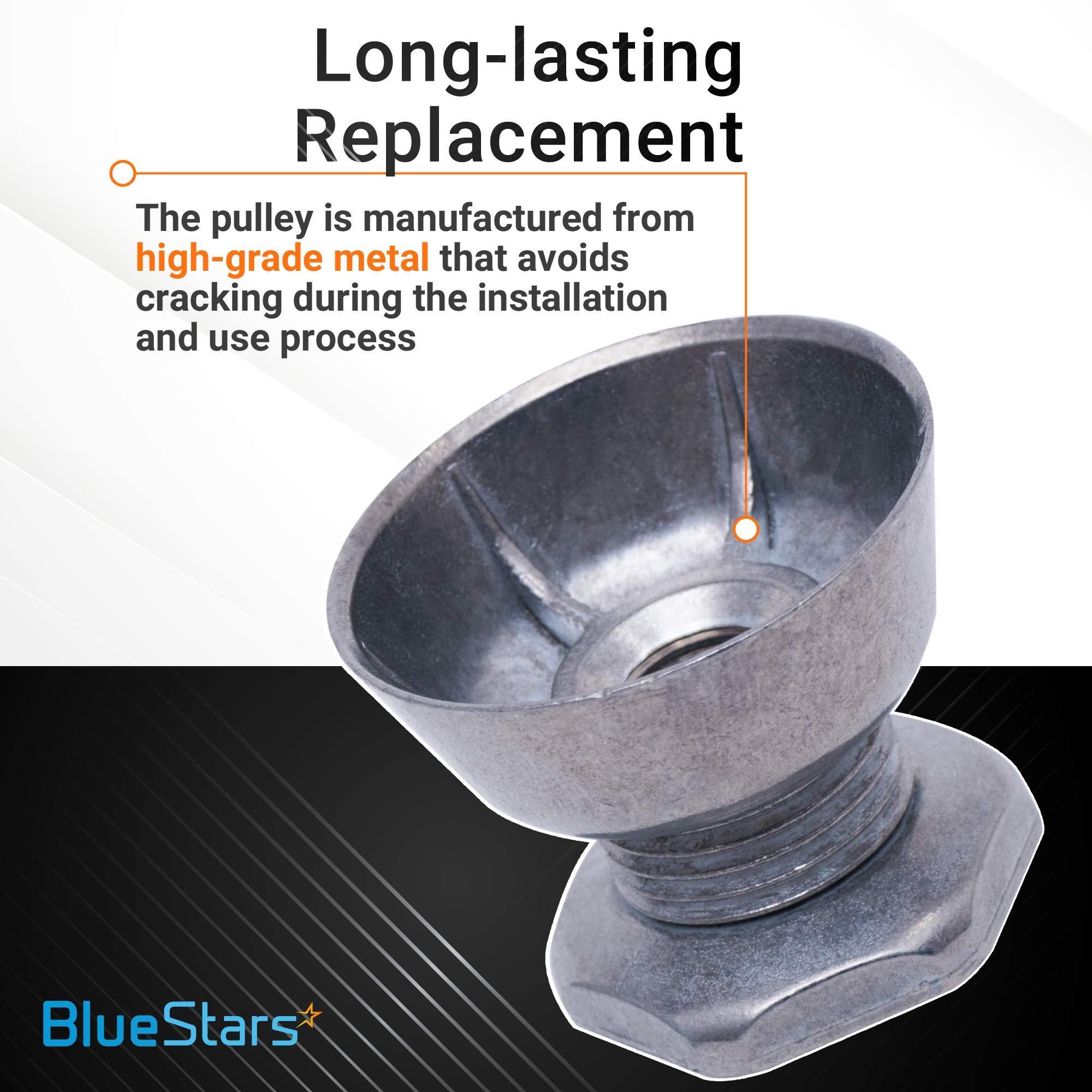 [Lifetime Warranty] 8066184 Dryer Motor Pulley 29 - Compatible with Whirlpool Kenmore Maytag - Replaces 3394341 AP6011686 PS11744884 WP8066184 WED4815EW1 MEDC400VW0 NED4655EW1 -  Pack of 4 image 3