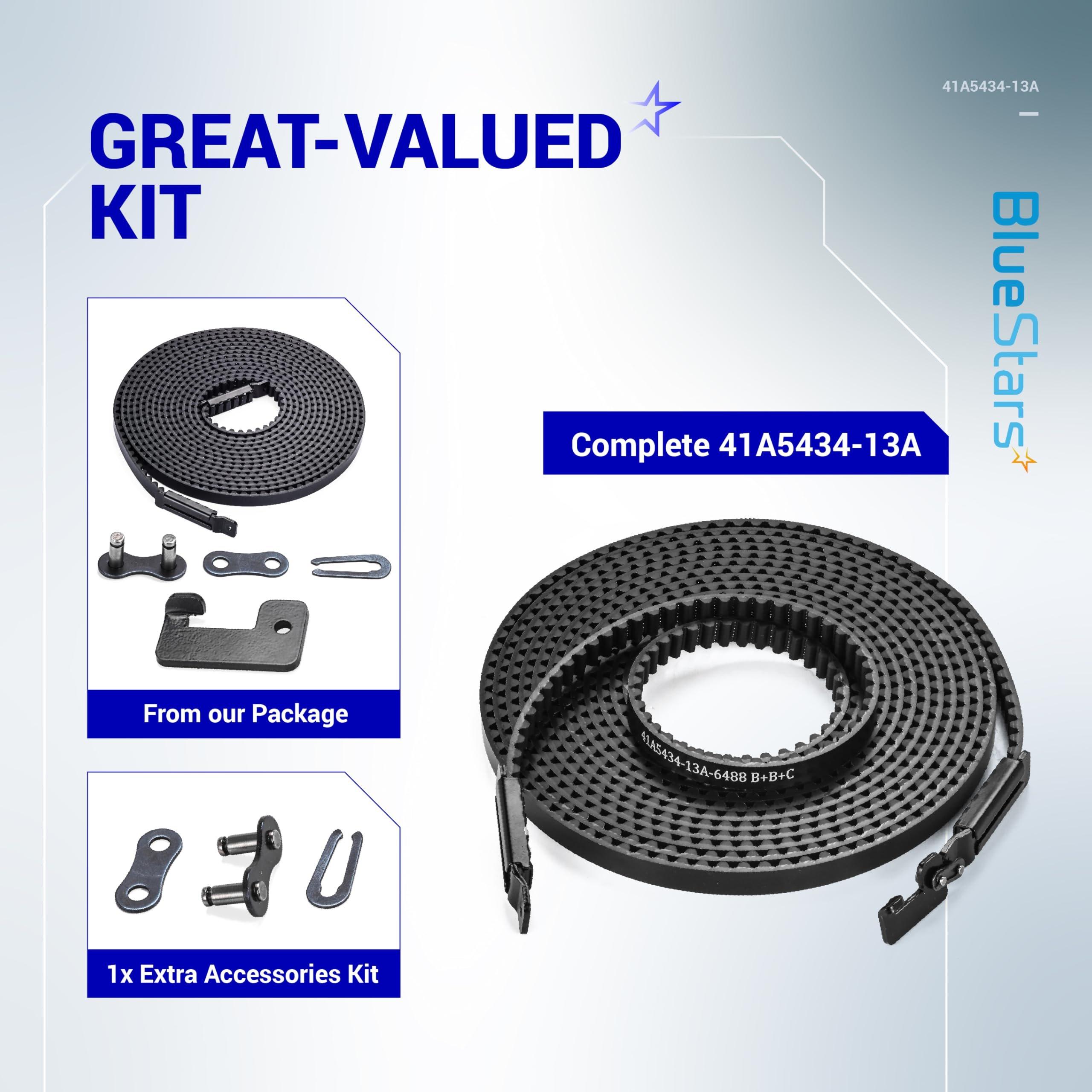 [Lifetime Warranty] 41A5434-13A Garage Door Opener Belt 257" / 41A5434-13 Drive Belt for 8ft Doors image 1