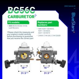 [Lifetime Warranty] BG56C Carburetor Carb thumbnail 4