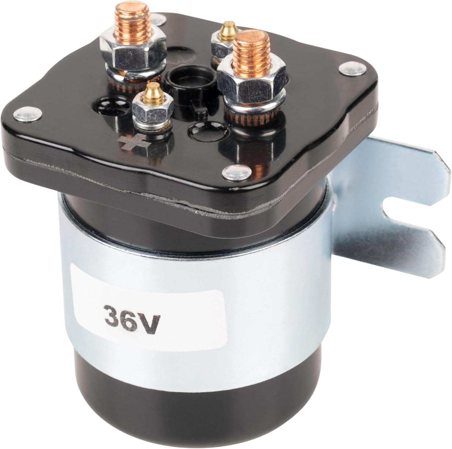 [Lifetime Warranty] 20468G1 36V Golf Cart Solenoid 4-Terminal - Compatible with 1988-2005 Club Car DS Columbia EZGO Yamaha G4 G8 G9 G11 G16 Electric image 0