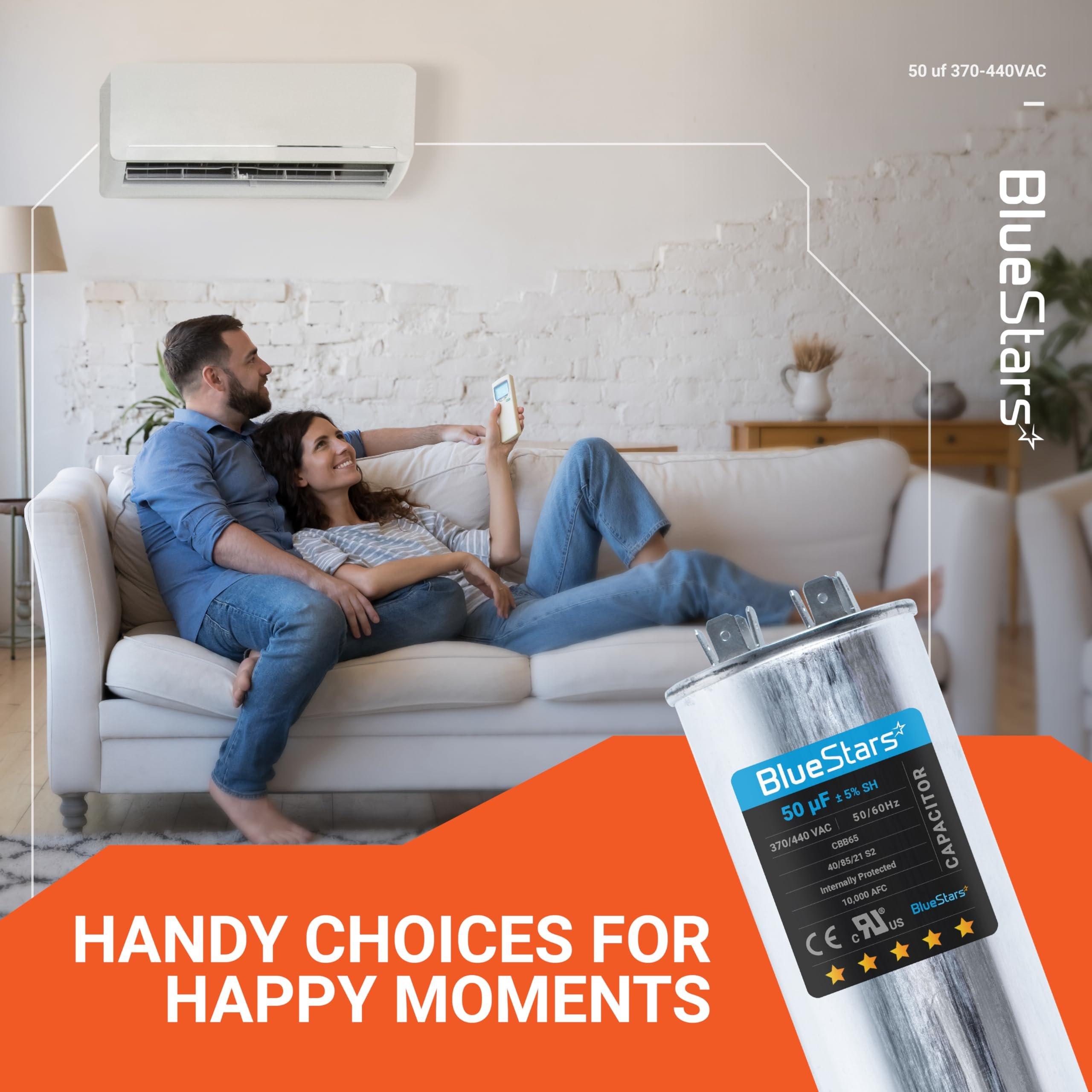 [Lifetime Warranty] 50 uF MFD Â±5% 370/440 VAC CBB65 Motor Run Round Capacitor image 11