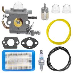 [Lifetime Warranty] PB-580T Carburetor with Air Filter Spark Plug Gasket Fuel Line Tune Up Kit thumbnail 0