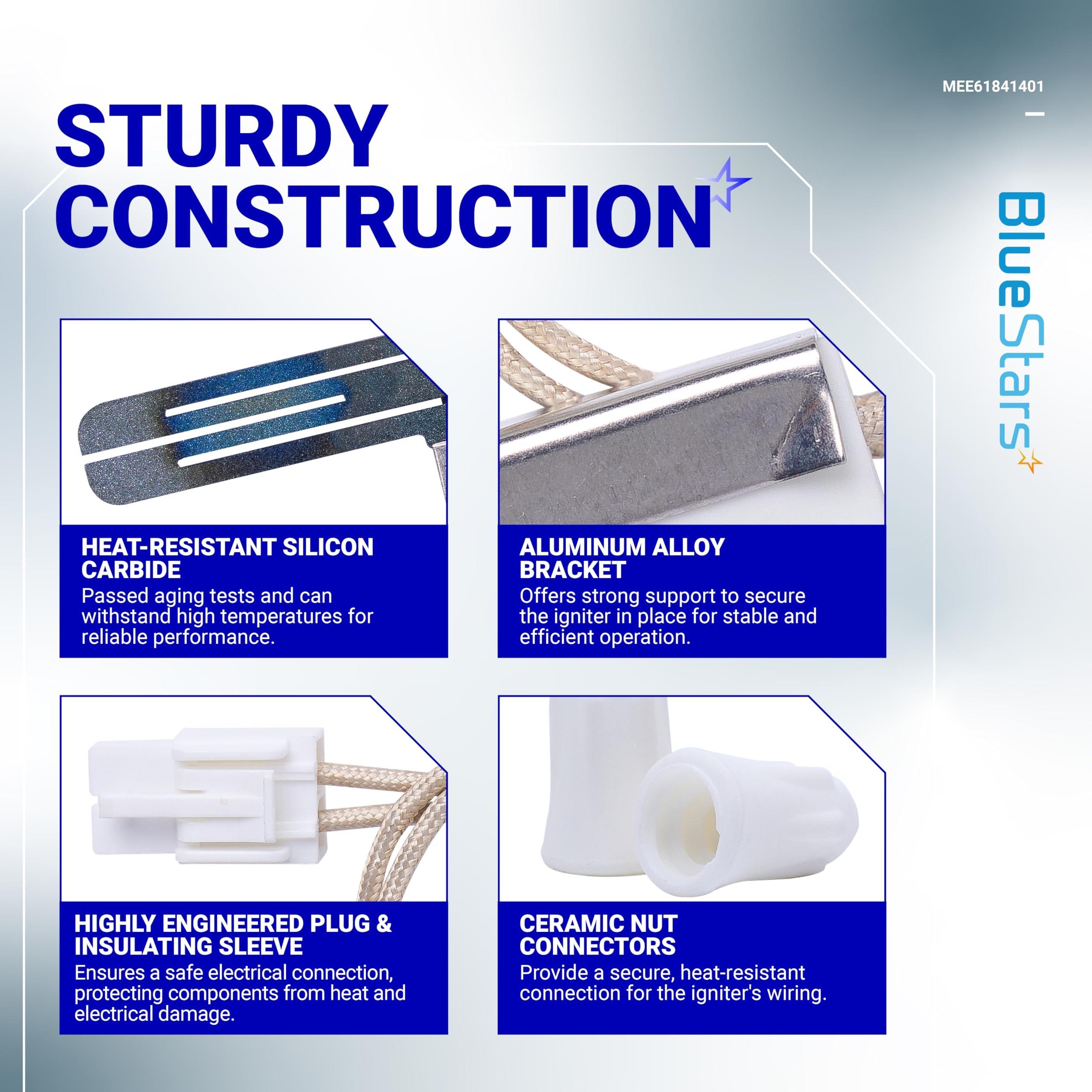 [Lifetime Warranty] MEE61841401 Range Oven Igniter - Compatible with LG Gas Range models LRG LSS LDG LSG LTG - Replaces AP5214765 1599783 AH3535362 EA3535362 MEE61841403 PS3535362 and more image 3