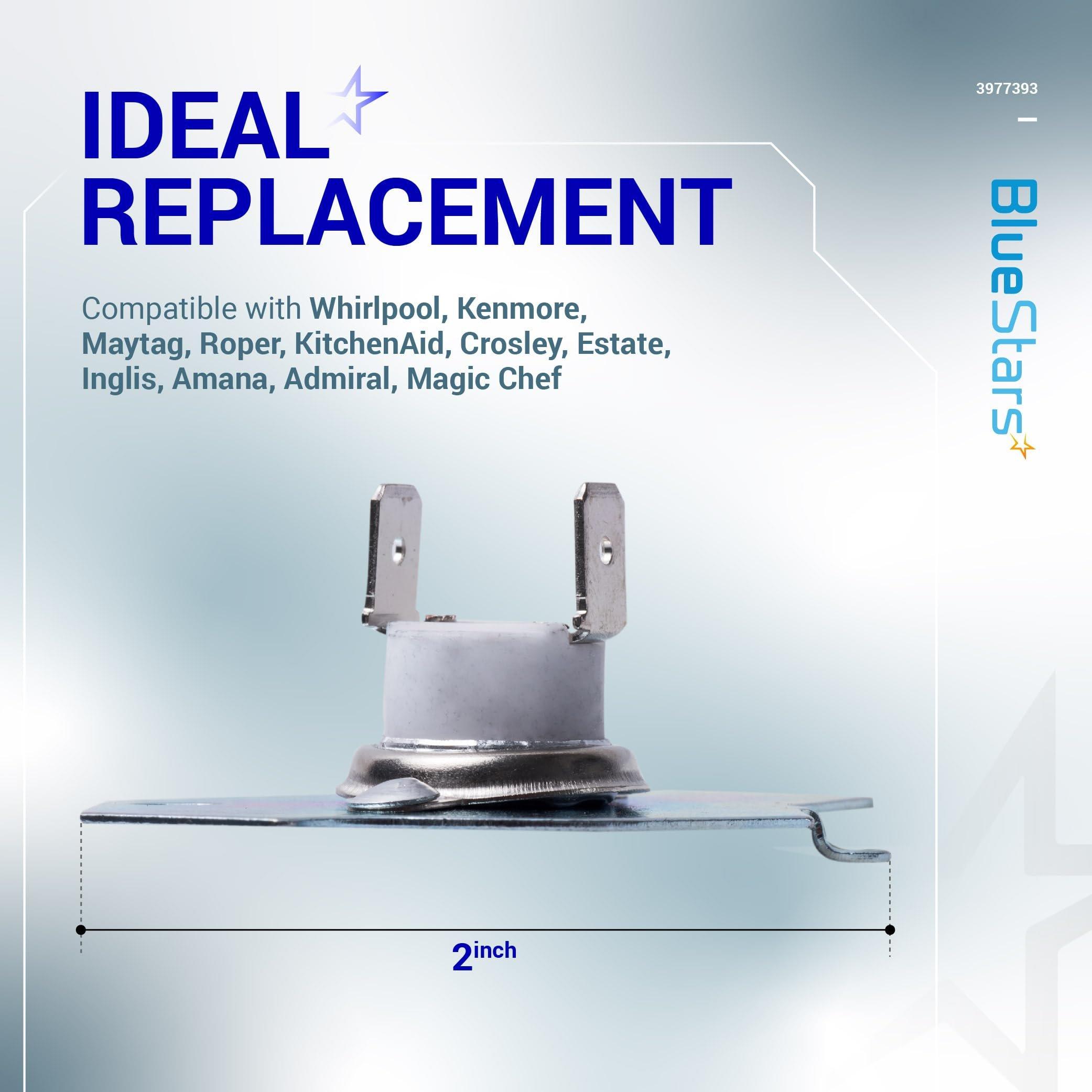 3977393 Dryer Thermal Fuse - Pack of 6 image 3