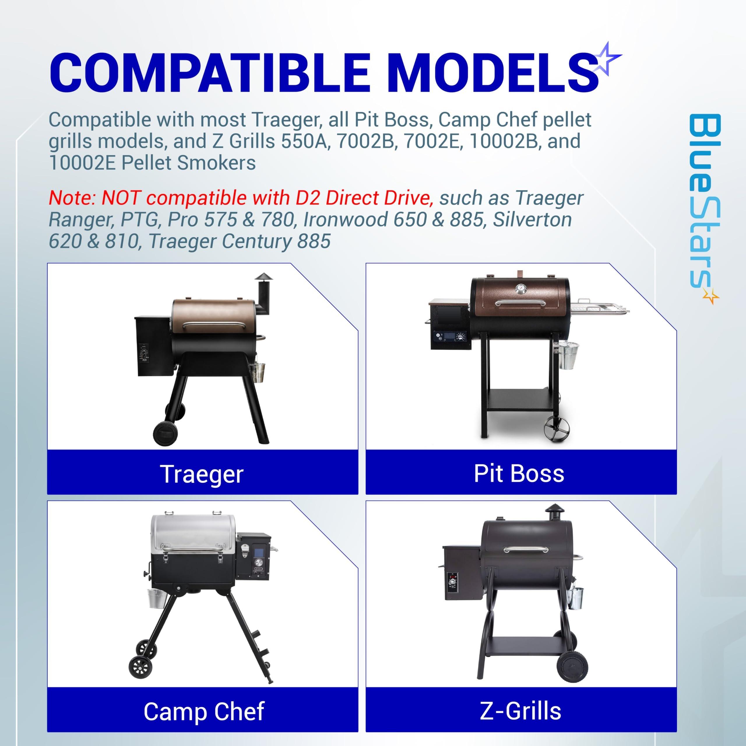 [Lifetime Warranty] 3000RPM Grill Induction Fan Kit Replacement, AC120V 60Hz OEM Combustion Fan, IFRP01 image 2