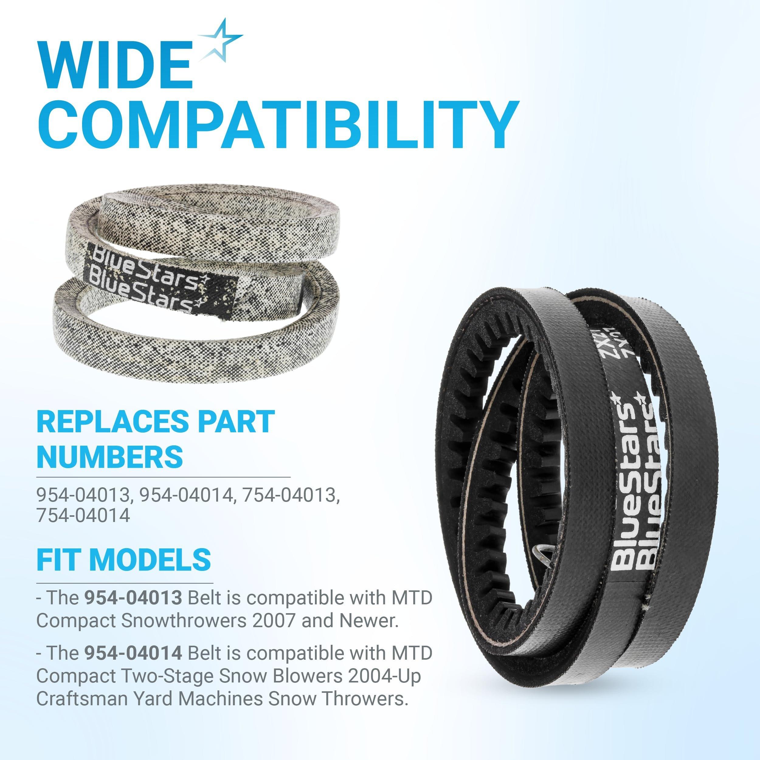 [Lifetime Warranty] 954-04013 & 954-04014 Auger Drive Belt Replacement image 4