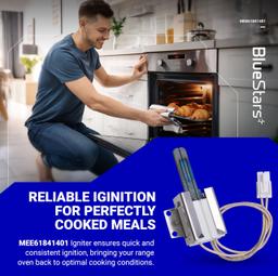 [Lifetime Warranty] MEE61841401 Range Oven Igniter - Compatible with LG Gas Range models LRG LSS LDG LSG LTG - Replaces AP5214765 1599783 AH3535362 EA3535362 MEE61841403 PS3535362 and more thumbnail 2