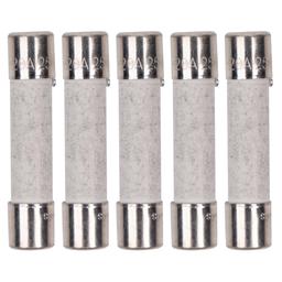 [Lifetime Warranty] Microwave Fuse 20A Ceramic Fuse 20 Amp 250V Slow-Blow - Compatible and Universal Replacement for WB27X10388 GE Whirlpool Kenmore and Other Microwave Ovens - Pack of 5 thumbnail 0