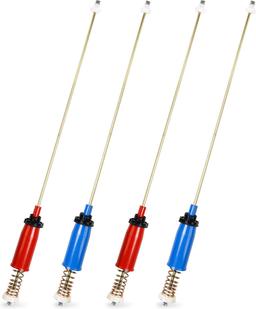 [Lifetime Warranty] WH16X10158 & WH16X10159 Washer Suspension Rod Set 28.5" - For GE, Hotpoint Washer - Replaces PS3654190 PS3654191 2754602 AP5632455 - Pack of 4 thumbnail 0