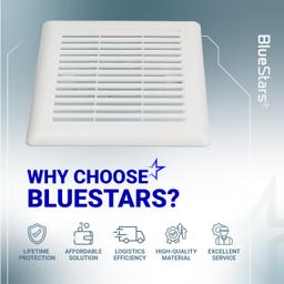 [Lifetime Warranty] C350GN S97017068 Bathroom Ceiling Fan Grille with Springs - 9-1/8" x 8-3/4" thumbnail 8