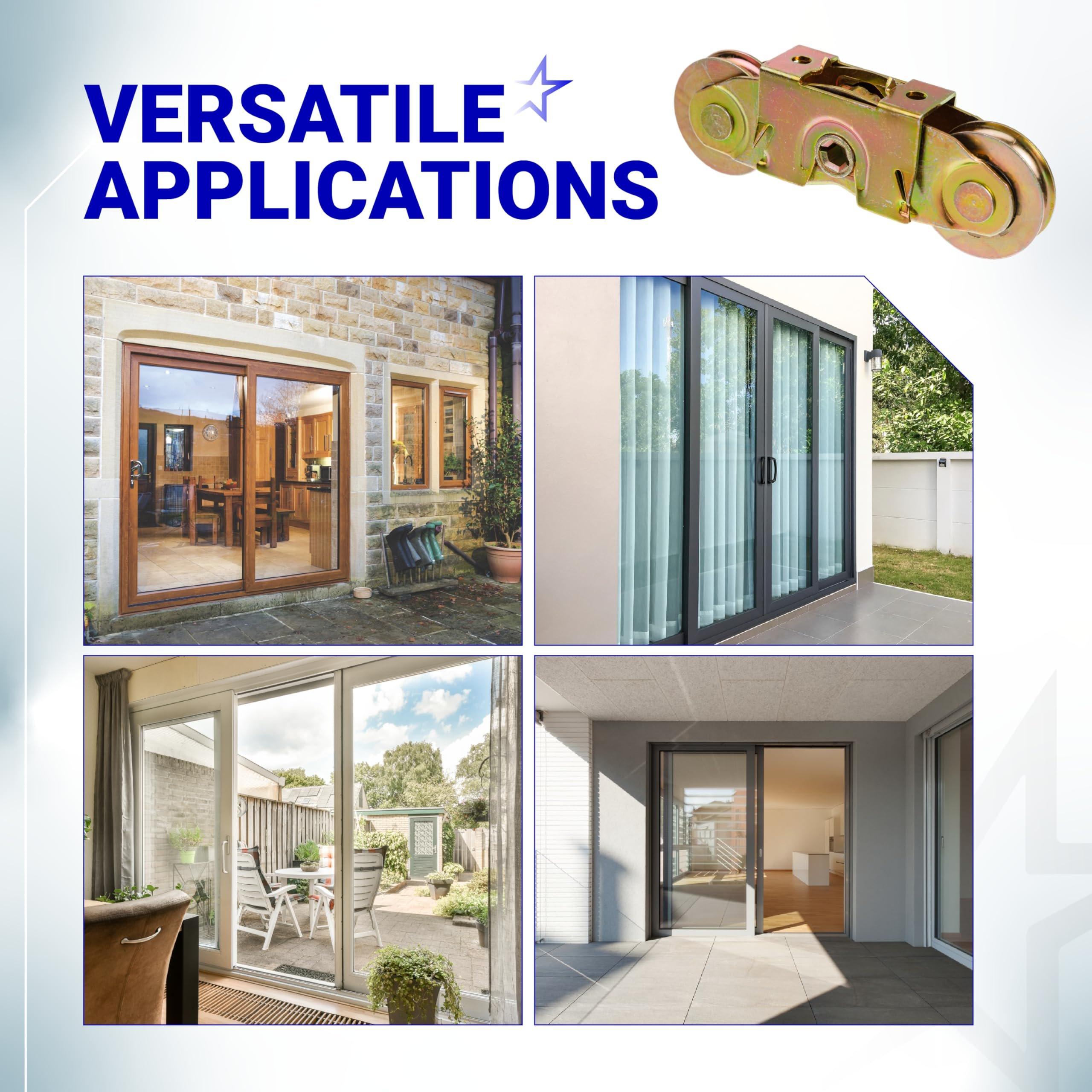 [Lifetime Warranty] Gliding Patio Door Tandem Roller Assembly - Replaces #1997061 (1982 to P) #1273704 (1964 to 1982) 1-1/4" Steel Ball Bearing - Pack of 2 image 4