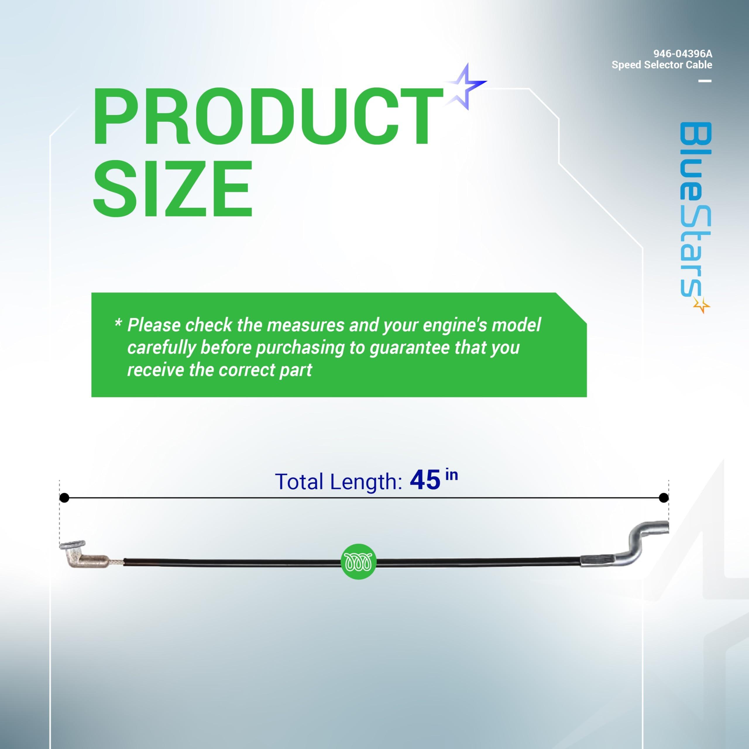 946-04396A 746-04396A Speed Selector Cable image 1