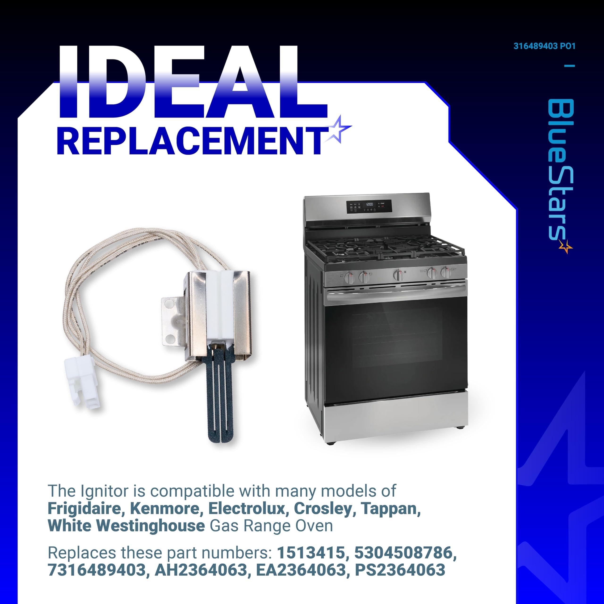 [Lifetime Warranty] 316489403 5304508786 Range Oven Igniter for Kenmore Crosley Frigidaire Oven - Replaces AP4433236, 1513415, 7316489403, AH2364063, EA2364063, PS2364063 image 4