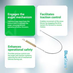 [Lifetime Warranty] 06900438 Upper Traction Auger Cable thumbnail 6