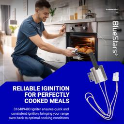[Lifetime Warranty] 316489403 5304508786 Range Oven Igniter for Kenmore Crosley Frigidaire Oven - Replaces AP4433236, 1513415, 7316489403, AH2364063, EA2364063, PS2364063 thumbnail 5
