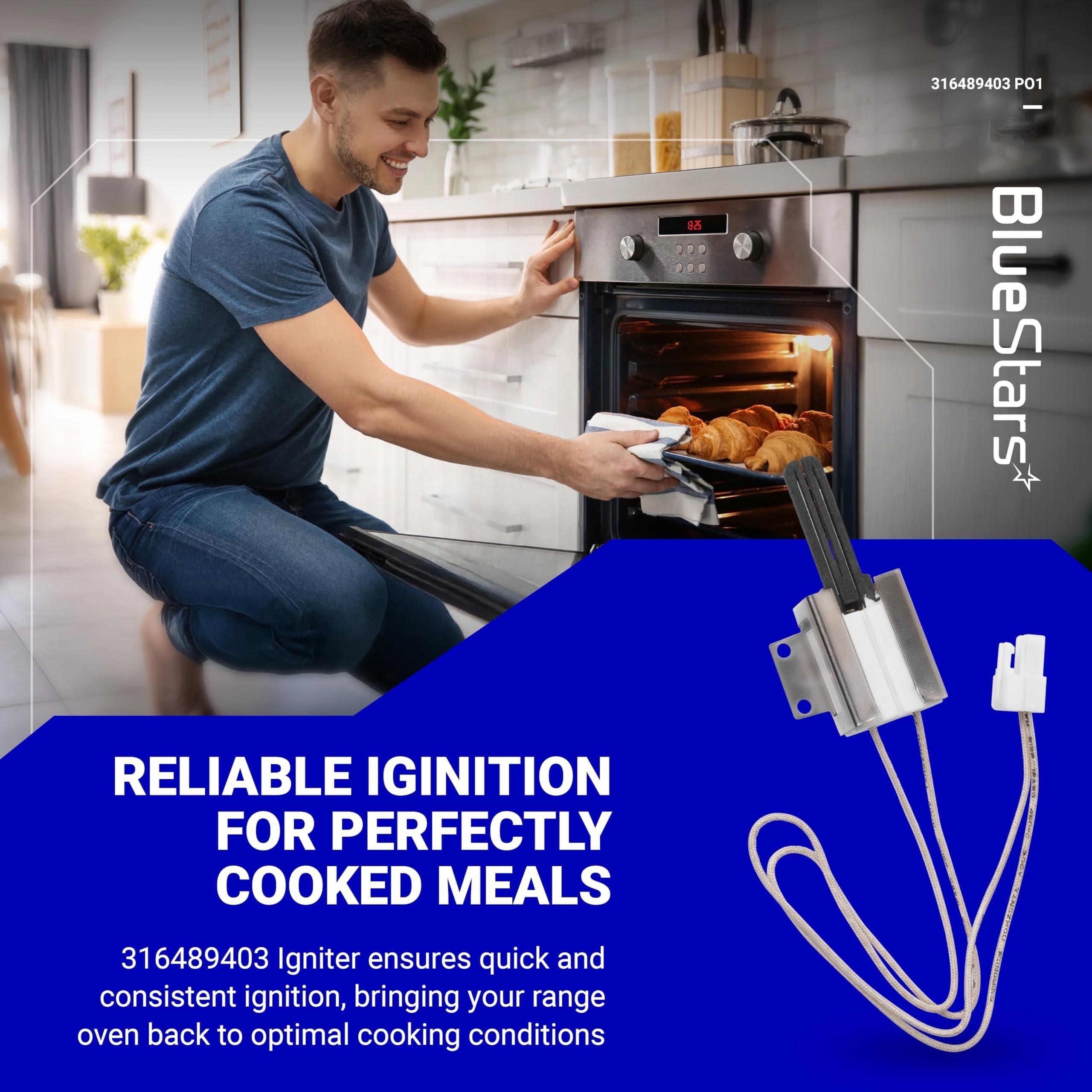 [Lifetime Warranty] 316489403 5304508786 Range Oven Igniter for Kenmore Crosley Frigidaire Oven - Replaces AP4433236, 1513415, 7316489403, AH2364063, EA2364063, PS2364063 image 5