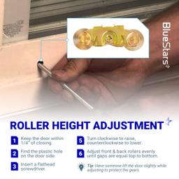 [Lifetime Warranty] Gliding Patio Door Tandem Roller Assembly - Replaces #1997061 (1982 to P) #1273704 (1964 to 1982) 1-1/4" Steel Ball Bearing - Pack of 2 thumbnail 7